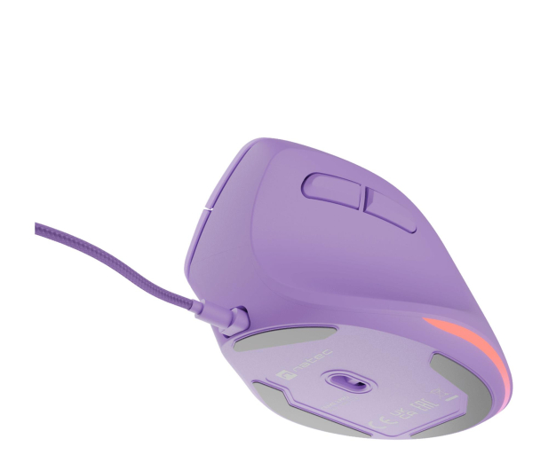 NATEC Crake 2 Pro Lavender 12800DPI programowalna NMY-2274 - 1370632 - zdjęcie 9
